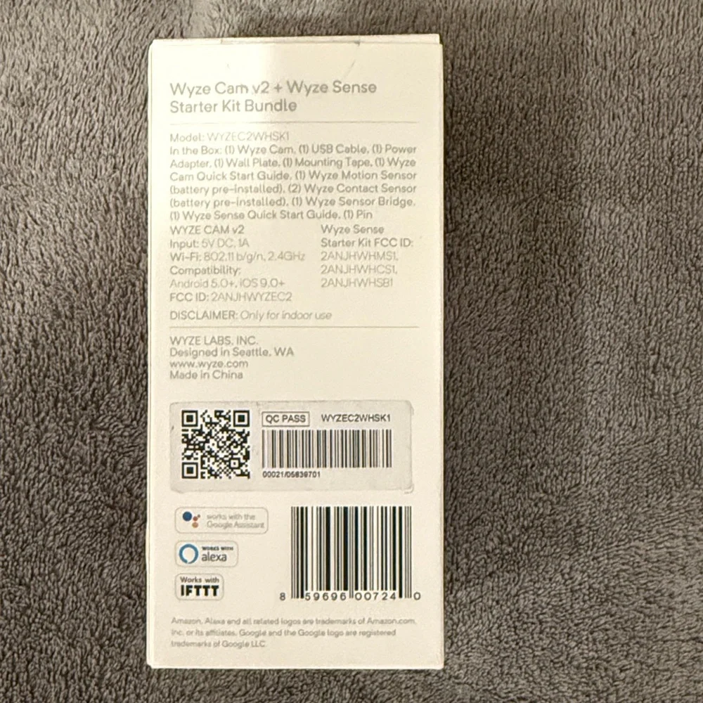 Wyze Cam Sense 1080p Camera & Home Sensor Starter Kit
